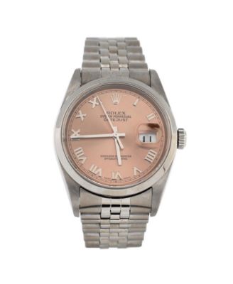 Pre-Owned Rolex Oyster Perpetual Datejust Automatic Watch in Stainless Steel 36mm