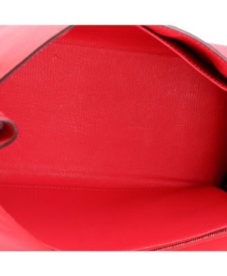 Kelly 28 Handbag Pink Evercolor with Palladium Hardware