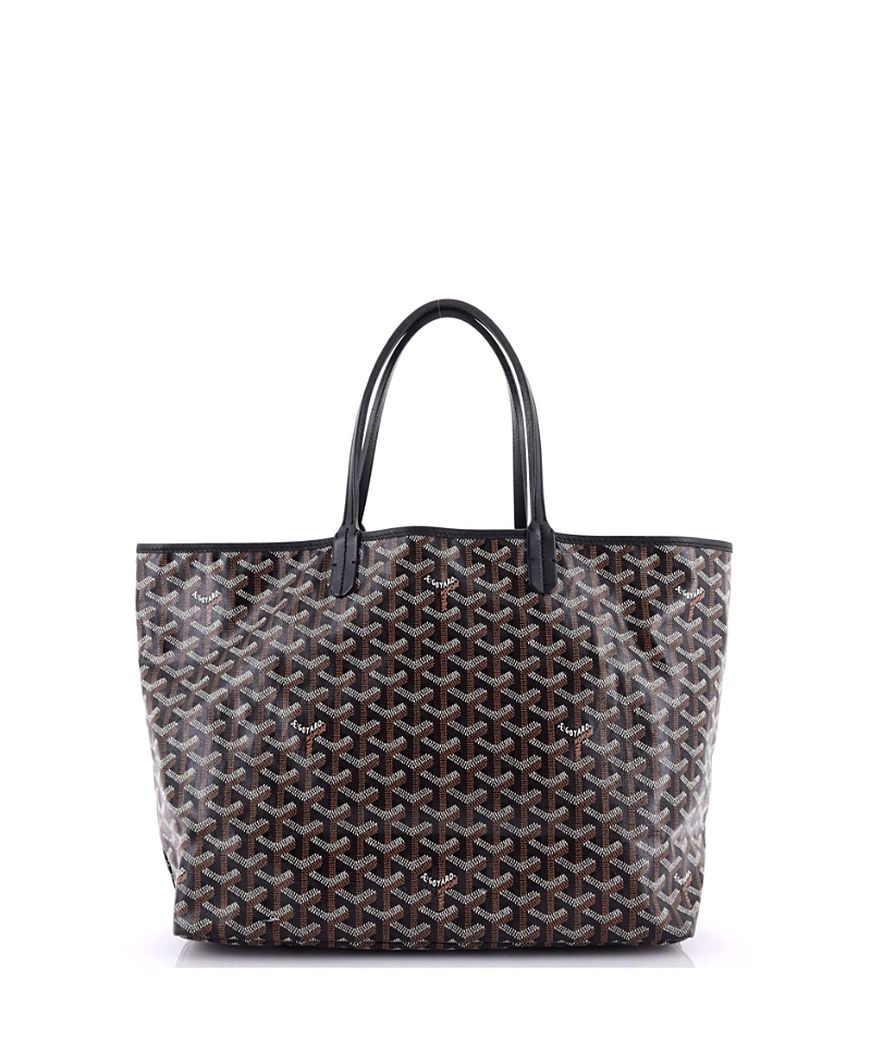 Pre-owned Pre-owned Goyard Goyard Mm Artois Tote Coated Canvas In Black