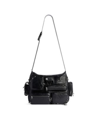 Balenciaga Superbusy Messenger Bag with Piercings