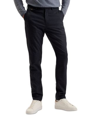Ted Baker - Micro Houndstooth Slim Fit Pants