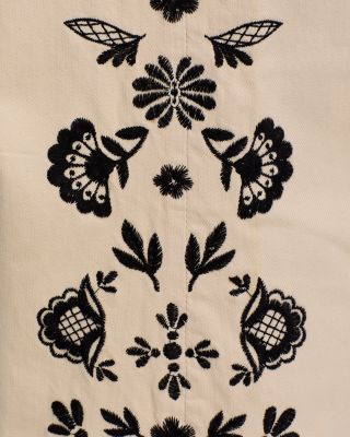 Barbara x Nordic High Rise Barrel Jeans in Cream