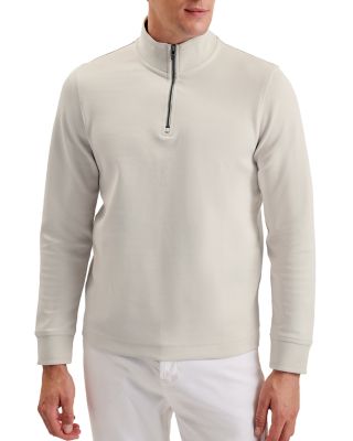 Ted Baker - Pryor Regular Fit Quarter Zip Layering Pullover