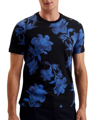 Ted Baker - Vendis Regular Fit Floral Print Tee