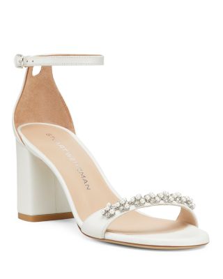 Stuart Weitzman - Women's Poppy 75 Embellished Sandals