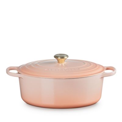 8-Qt. Enameled Cast Iron Signature Oval Dutch Oven