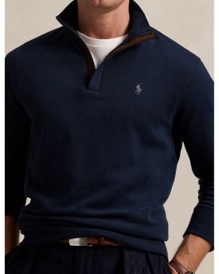 Luxury Jersey Quarter Zip Pullover