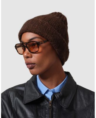  HYER GOODS Upcycled Cashmere Rib Beanie