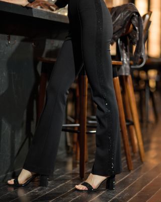 Rhinestone Stripe Pants