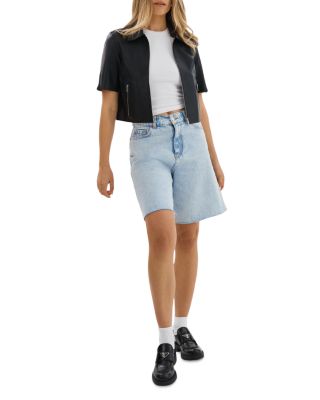 Sevana Reversible Leather Jacket