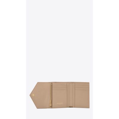 Cassandre Matelass&eacute; Compact Tri Fold Wallet