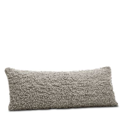 Cozy Bouclé Decorative Lumbar Pillow with Insert