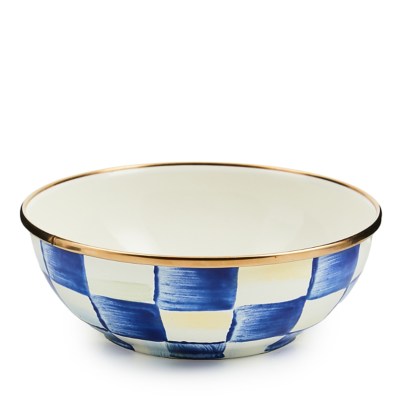 Mackenzie-childs Royal Check Everyday Bowl, 16-oz.
