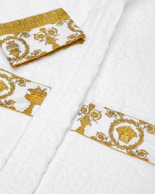 Unisex I Heart Baroque Bath Robe - Big Kid