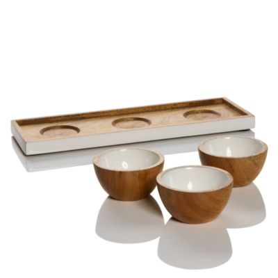 Madras Classic Removable Dip Bowl Set