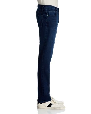 Jet Set Modern Slim Straight Jeans in Jet Indigo