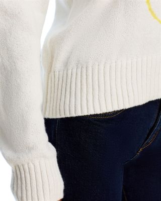 Chunky Graphic Pullover Sweater