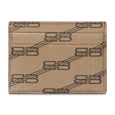 Signature Card Holder Bb Monogram Coated Canvas