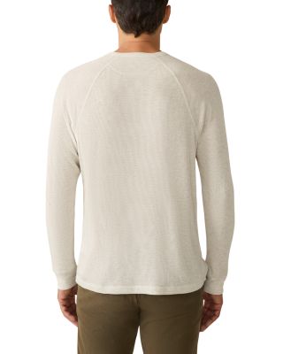 Cloud Waffle Knit Crew