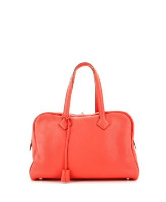 Pre-Owned Hermes 38 Victoria Elan Bag Clemence