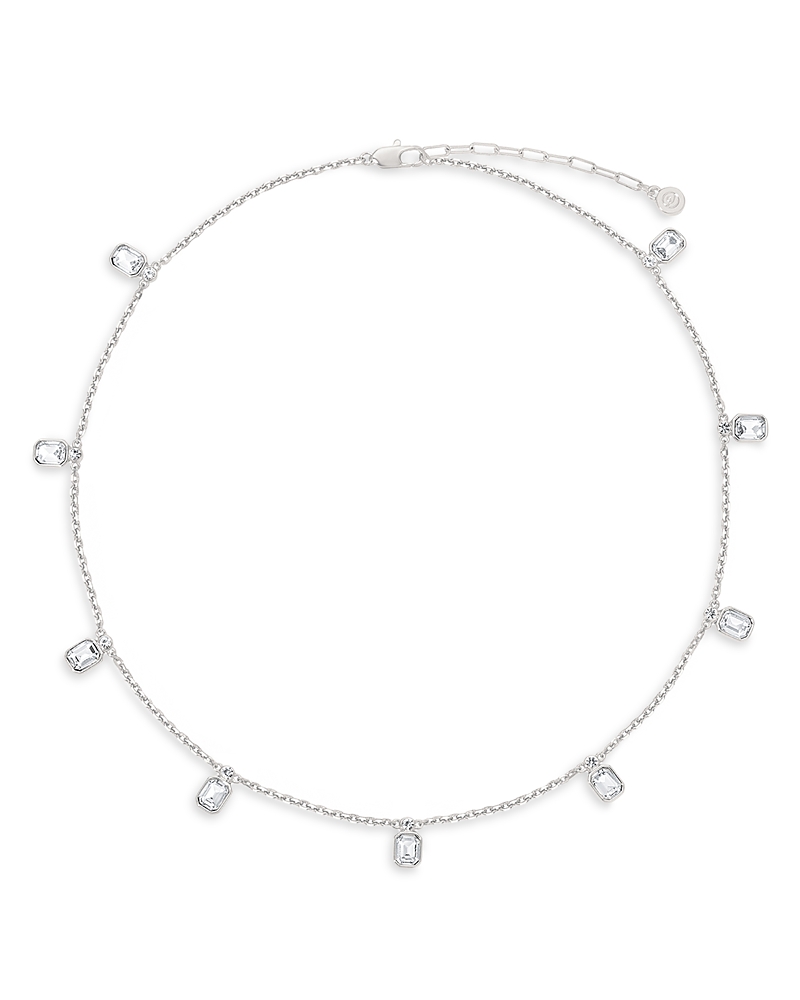 Ettika Deco Charm Necklace In Silver