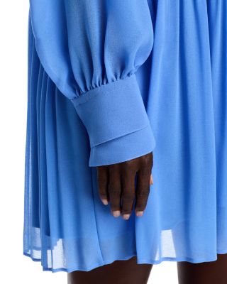 Dolumi Pleated Shift Dress