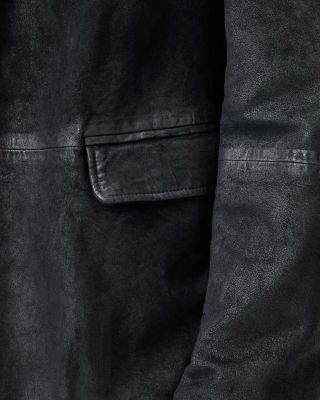 Monet Waxed Suede Regular Fit Blazer