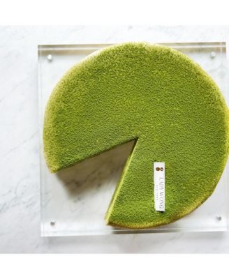 Pandan Matcha Mille Crepe Cake