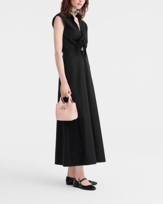 Le Roseau XS Handbag in Grained Leather