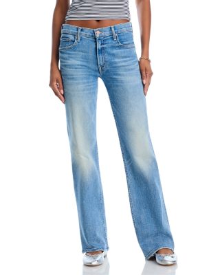 MOTHER - The Bookie Sneak Mid Rise Bootcut Jeans in Eye of the Tiger
