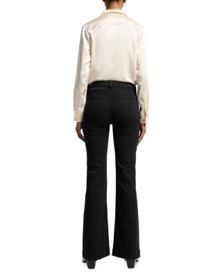 Dojo Tailorless Bootcut Jeans in Black