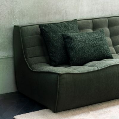 N701 Three Seater Fabric Sofa
