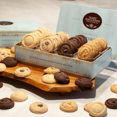 Signature Cookie Tin of Variety Shortbread Cookies, 48 Cookies
