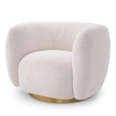 Roxy Fabric Swivel Chair