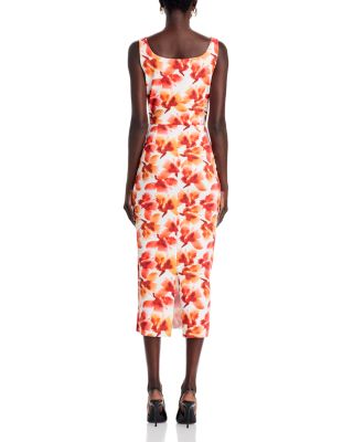 Madie Printed Midi Dress