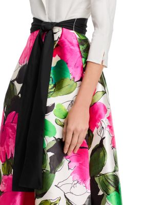 Taffeta Shirt Dress Gown