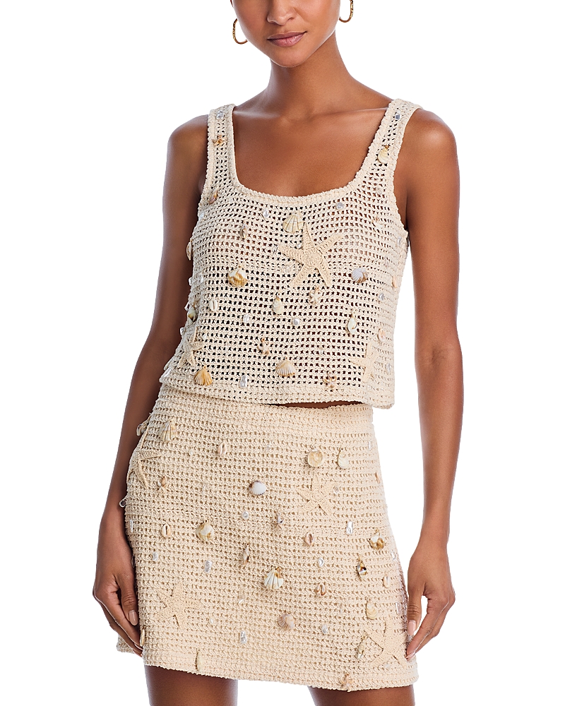 AQUA THE WHITE LOTUS X AQUA CROCHET TREASURE TANK - EXCLUSIVE