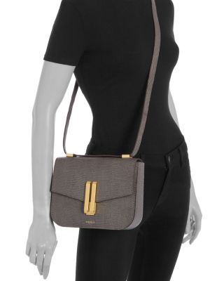 Vancouver Embossed Leather Crossbody Bag