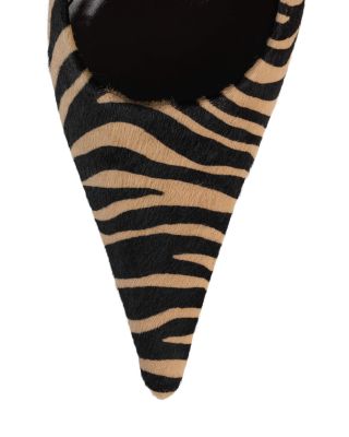 Jeffrey Campbell Women's Youwish-F Pointed Toe Calf Hair Slingback