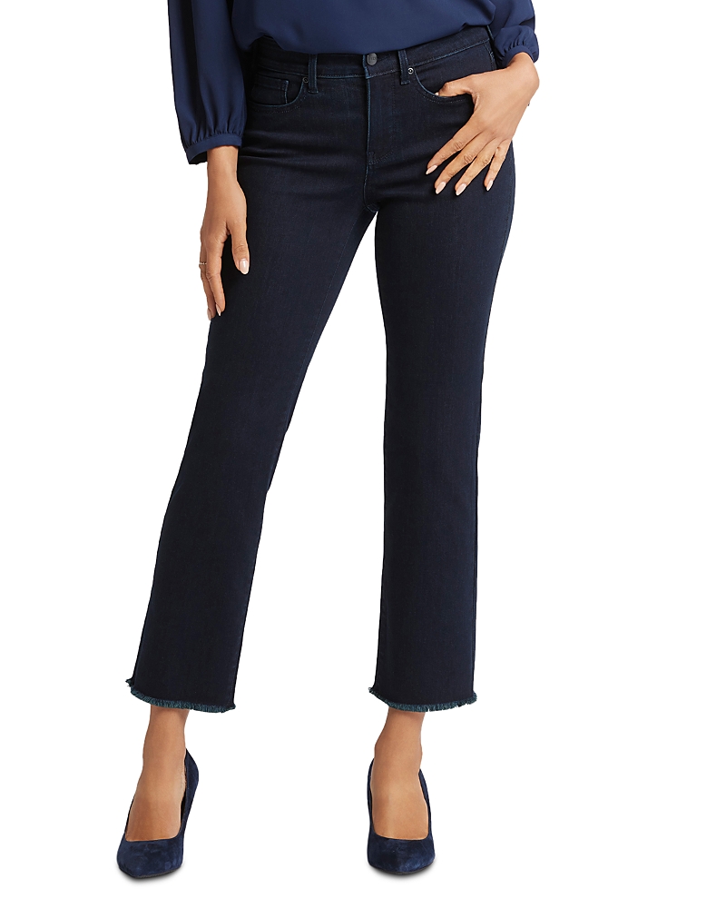 Shop Nydj Marilyn High Rise Ankle Jeans In Midnight Falls