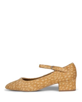 Women&#39;s Mannerly-F Calf Hair Mary Jane Pumps
