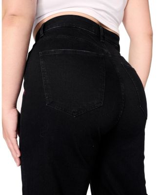 NCE Plus Wide Leg Jean in Inkwell