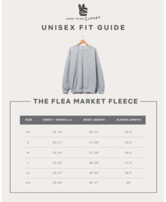  Unisex Big Sky Montana Flea Market Fleece Sweatshirt
