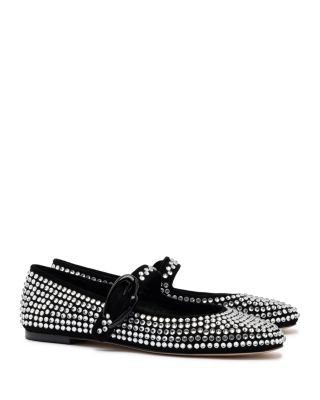 Larroudé - Women's Verona Embellished Flats