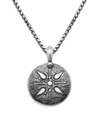 Men's Petrvs&reg; Lion Amulet in Sterling Silver, 35mm