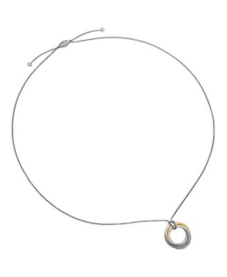 Crossover™ Pendant with Gold on Chain