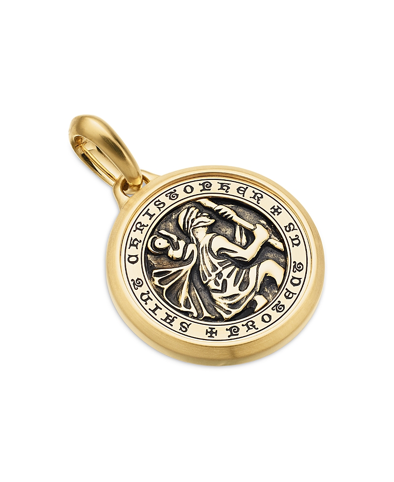 David Yurman St. Christopher Amulet in 18K Gold · OS