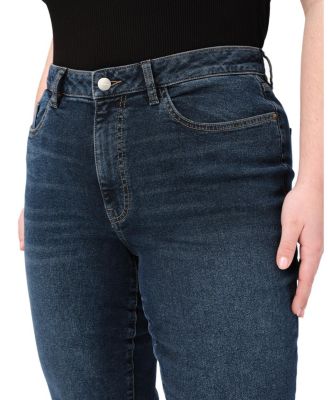 ASE Plus High Rise Straight Jean in Far Far Away