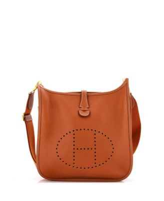 Pre-Owned Hermes Pm Evelyne Bag Gen Iii Clemence