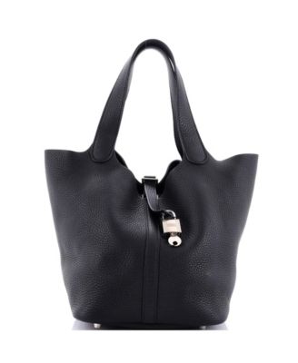 Pre-Owned Hermes Mm Picotin Lock Bag Clemence